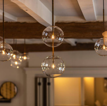 bubble chandelier light